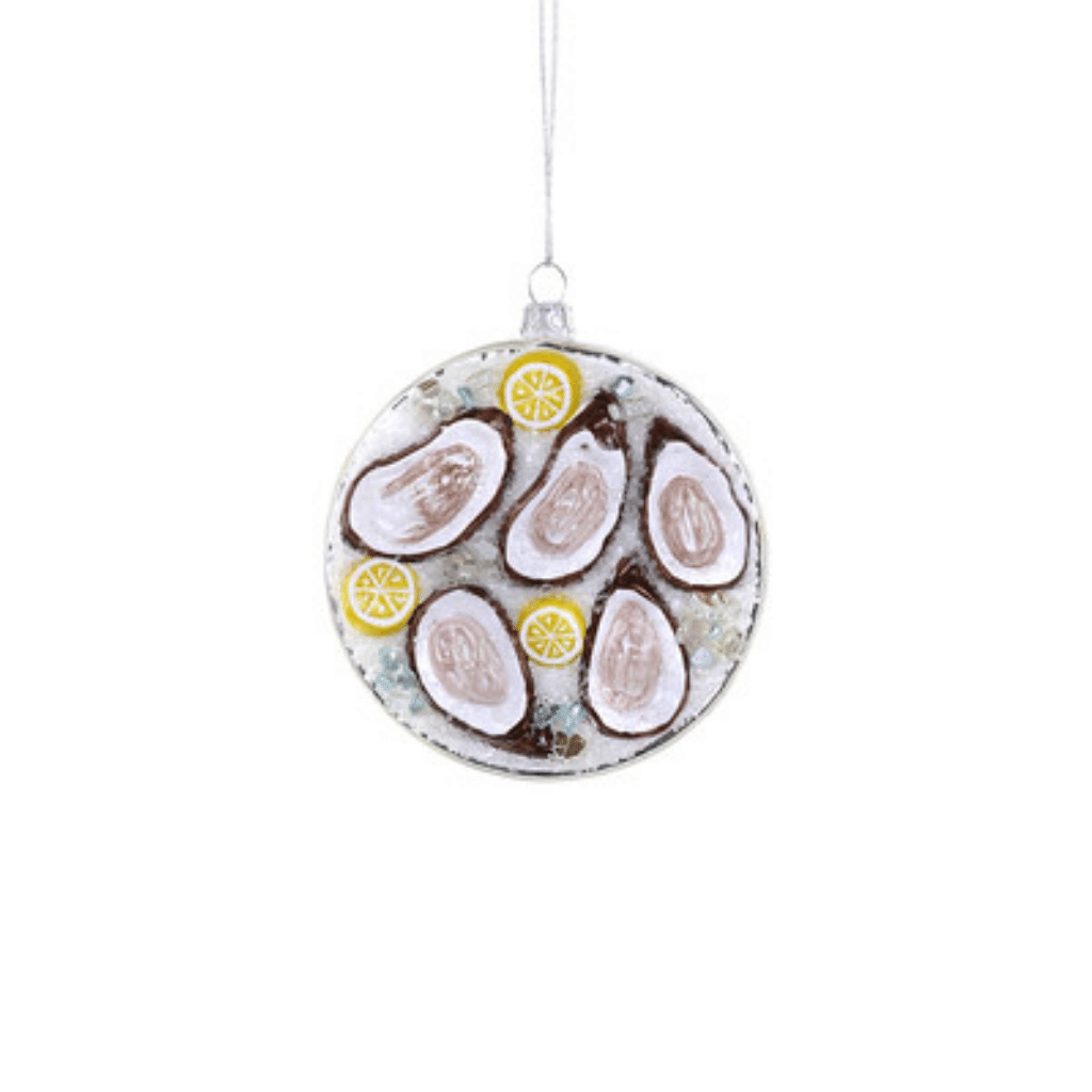 Plated Oysters Ornament