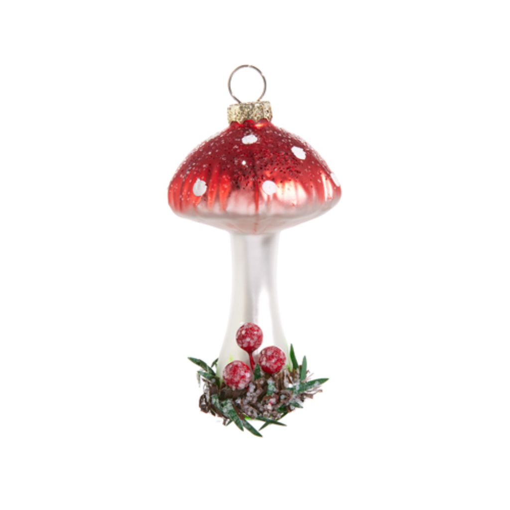 Red Mushroom Ornament