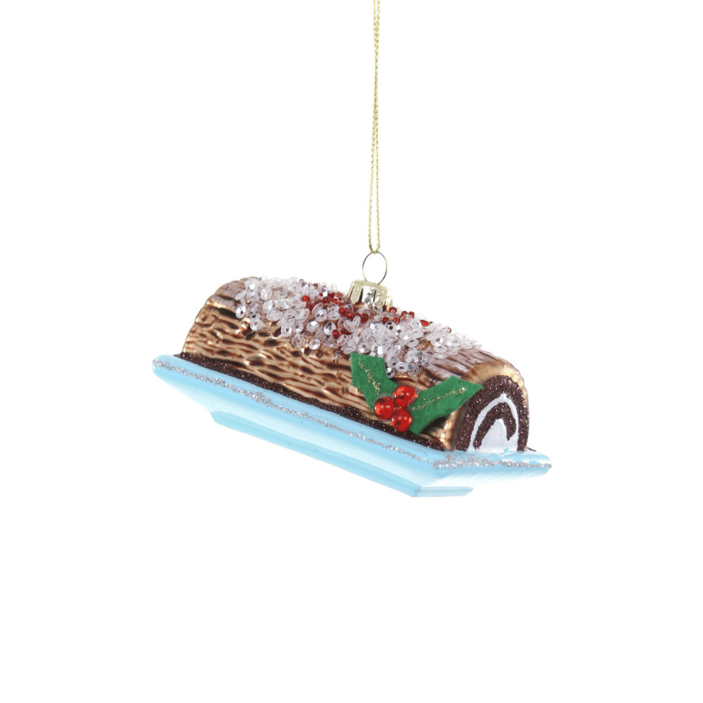 Buche De Noel Ornament