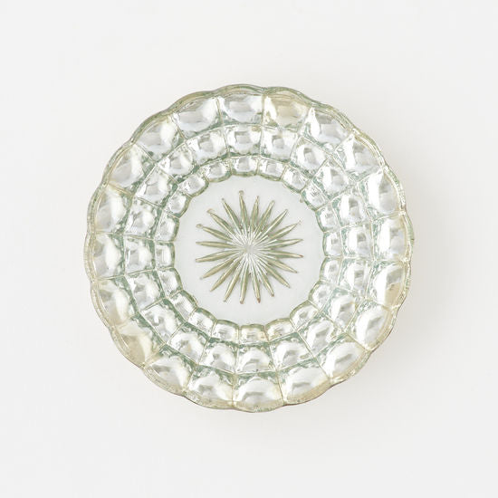 Scalloped Silver Plate