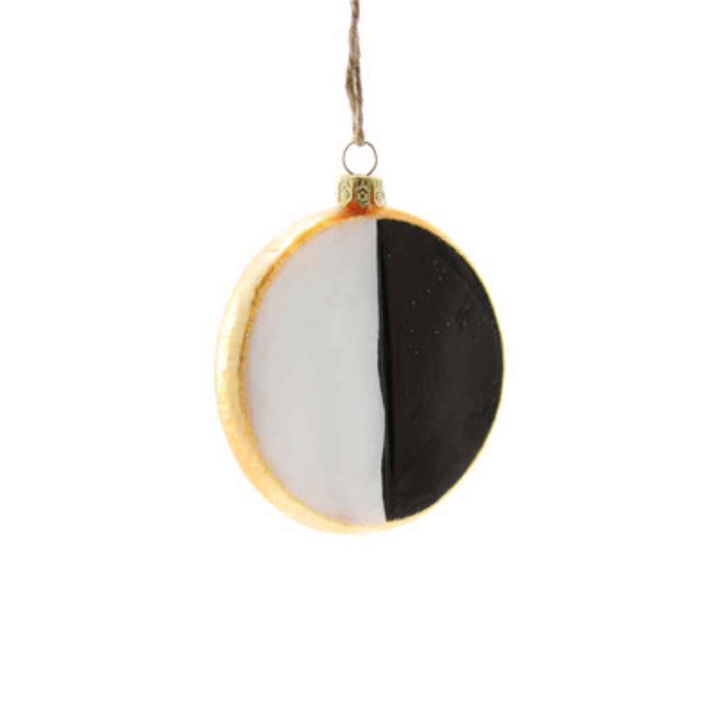 Black & White Cookie Ornament