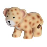 Leopard Natural Rubber Teether Toy