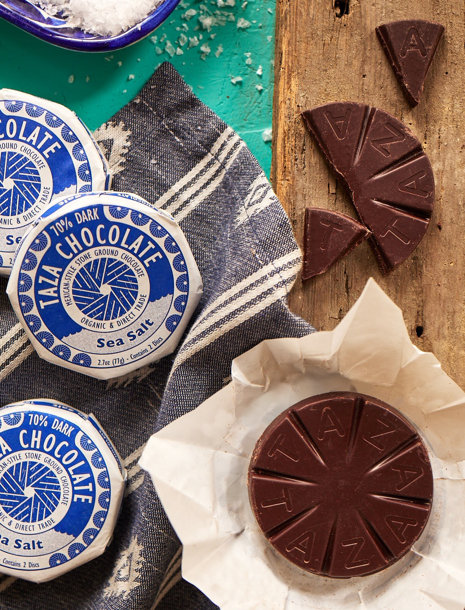 Sea Salt Chocolate Disc