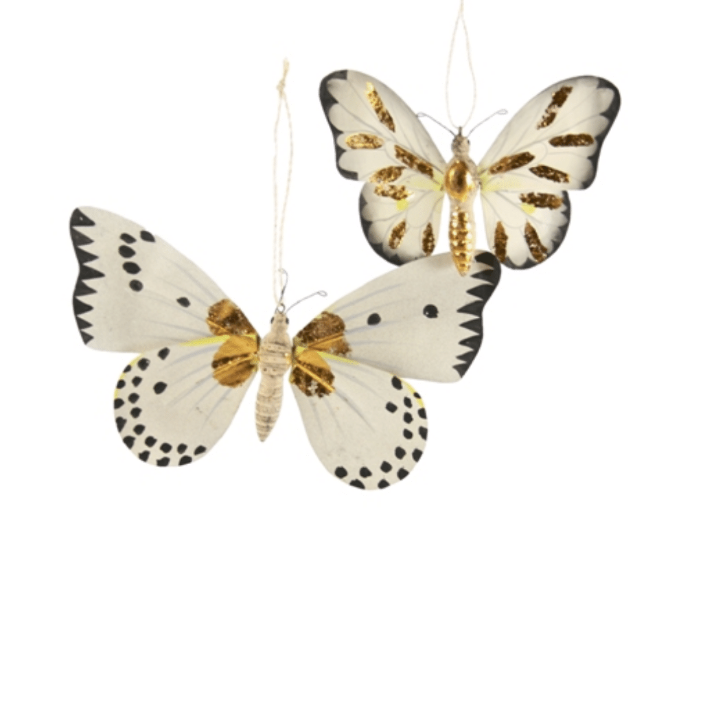 Moth with Gold Markings Ornament