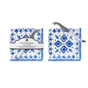 Moroccan Blue Cocktail Napkin Gift Set