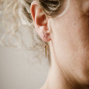 Myrrh Mini Hoop Earrings