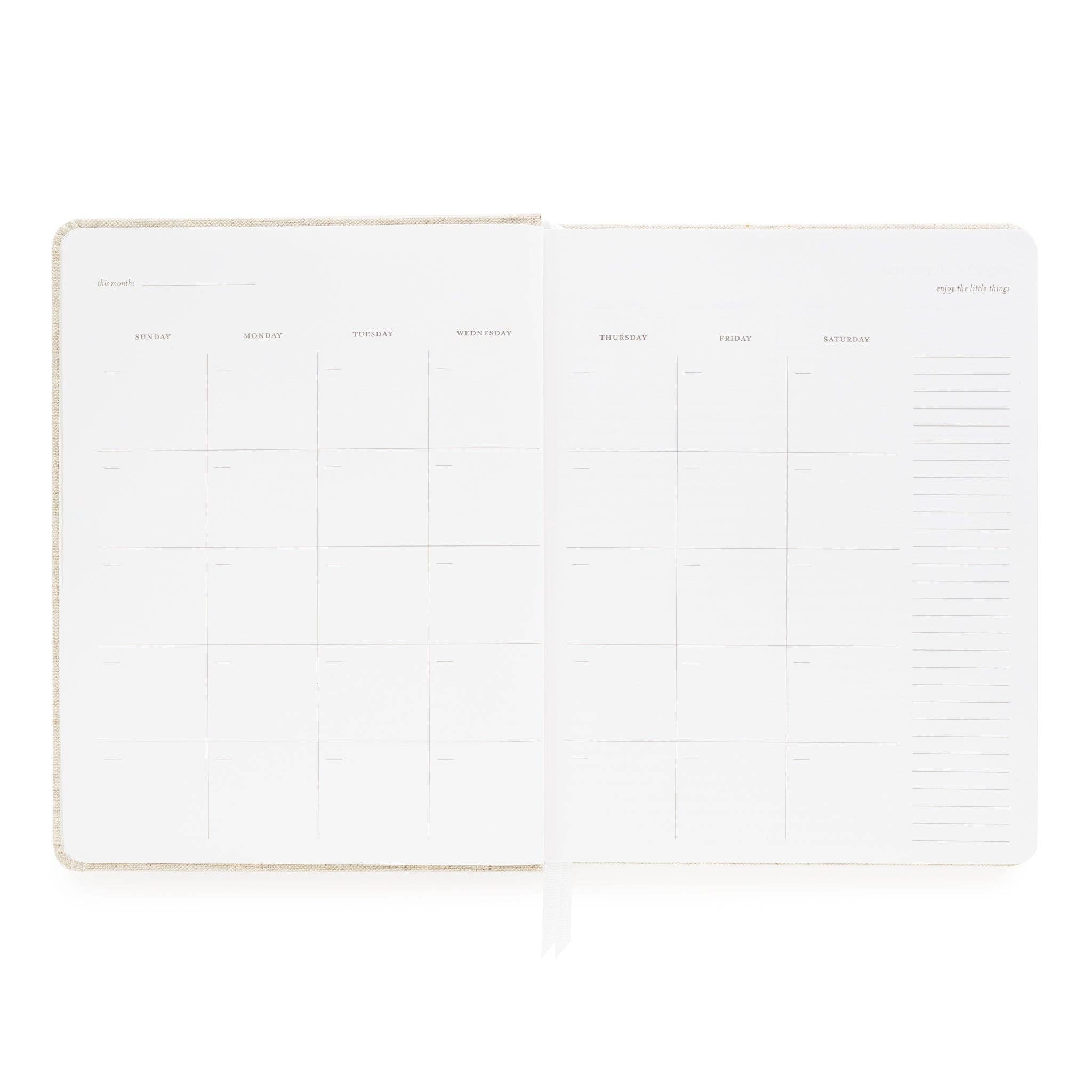 Sage Undated Weekly Planner