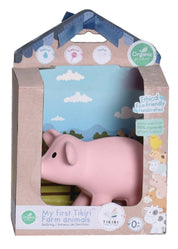 Pig Natural Rubber Teether Toy