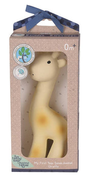 Giraffe Natural Organic Rubber Teether Toy