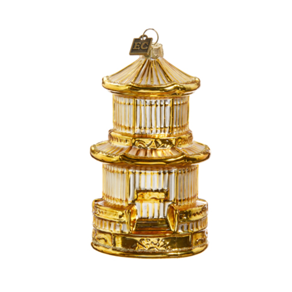 Gilded Birdcage Ornament